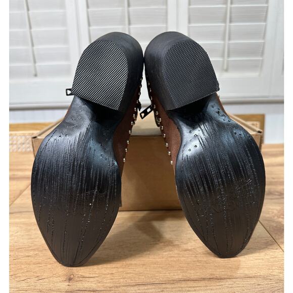 Old Gringo Cambria Boots Brown Soft Suede Leather Size 6.5/7 NWOB Chic Western - Picture 11 of 16